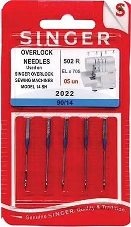 Singer 2022 Size 14 5 / Card – Overlock needles