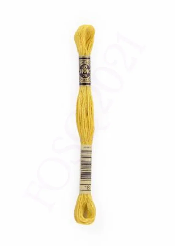 Six Strand Embroidery Floss – Yellow Plum – 117UA-18 – DMC
