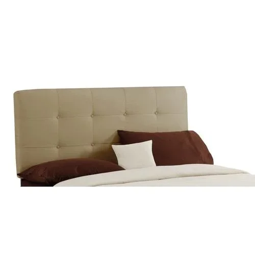 Skyline Furniture Sheridan Collection Saddle King Microsuede Headboa