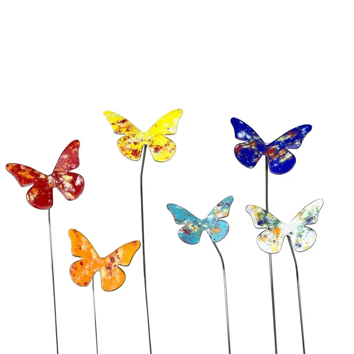 Small Enamel Butterflies, Assorted Colors