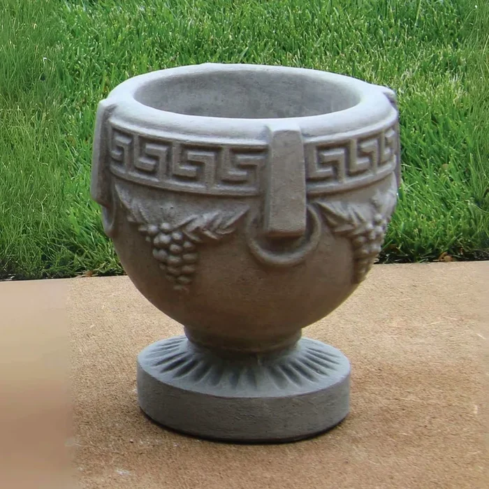 Small Grecian Urn Concrete Planter – Massarellis #6160
