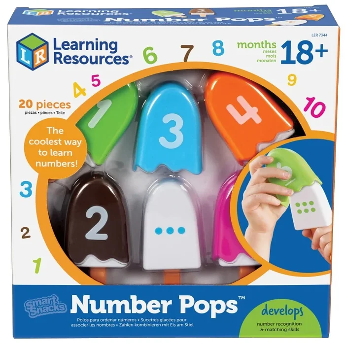 Smart Snacks Numberpops – Educational Toys for Toddlers