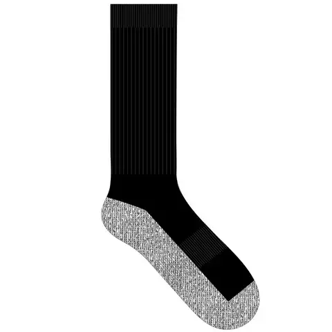 Sof Sole Men’s 8-12.5 Crew Socks Black