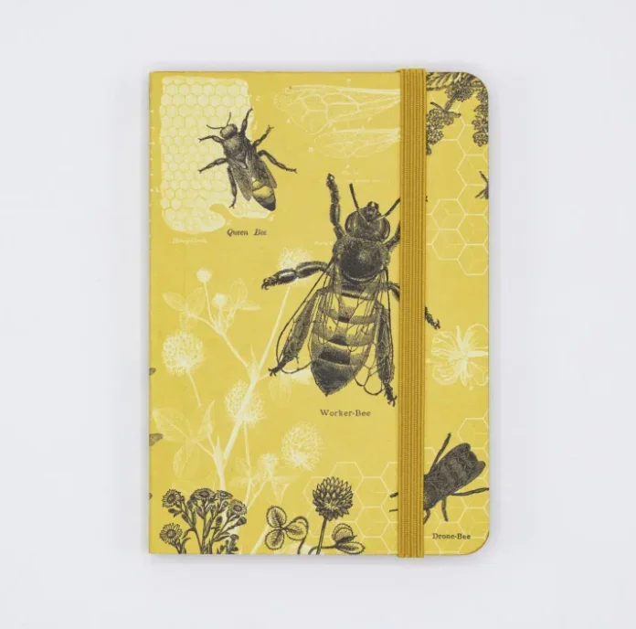 Softcover Notebook: Honey Bee