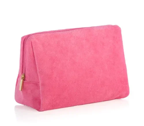 Sol Terry Zip Pouch – Pink