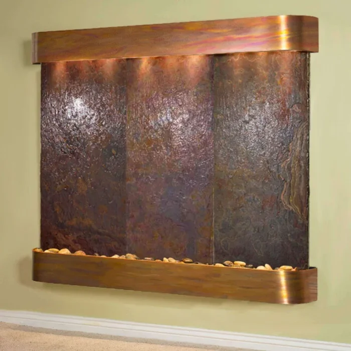 Solitude River Mounted Water Wall Fountain – Adagio