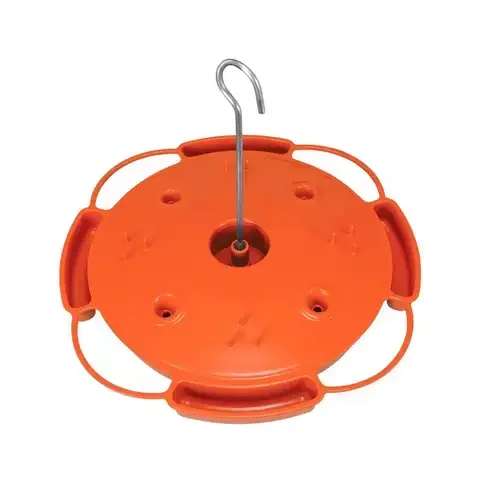 Songbird Essentials Oriole Plastic Oriole Feeder Nectar Bird Feeder 4 ports