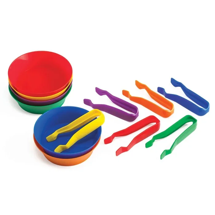 Sorting Bowls And Tweezer Set – Edxeducation