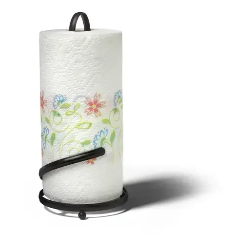 Spectrum Ashley Steel Paper Towel Holder 13.3 in. H X 7 in. W X 6.8 in. L