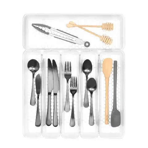 Spectrum Hexa 2 in. H X 13 in. W X 16 in. D Plastic Drawer Organizer
