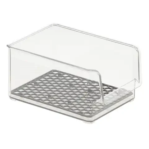 Spectrum Hexa 4 in. H X 6 in. W X 7.5 in. D Plastic Fridge Bins Storage