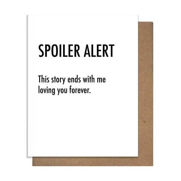 Spoiler Alert- Love