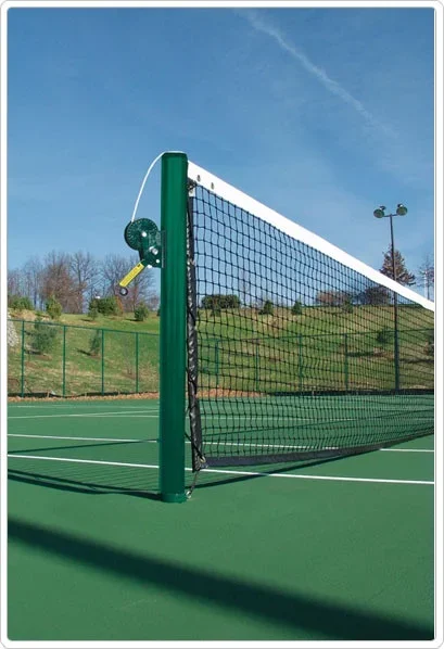 SportsPlay Green Powder Coat Official Tennis Post – Playground Equipment