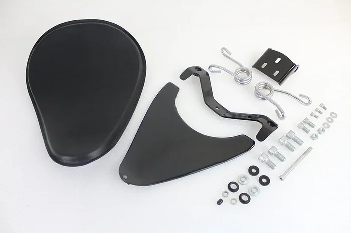 Spring Mount Bates Bobber Solo Seat Kit – V-Twin Mfg.
