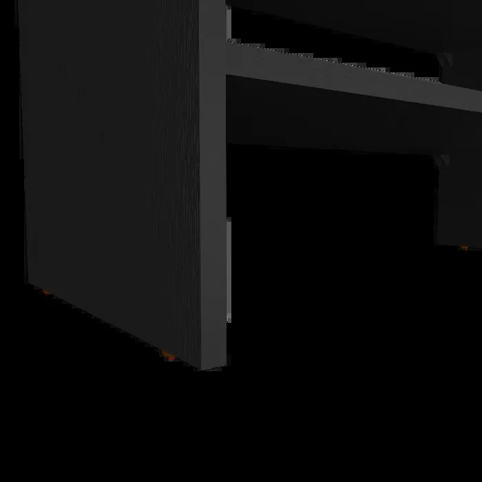 Stackable Shoe Rack Howard, Bedroom, Black Black Modern Engineered Wood