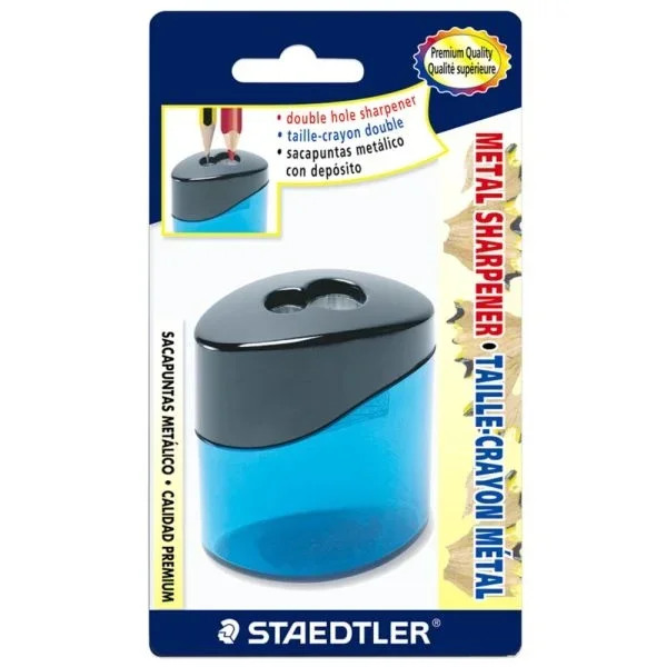 Staedtler 2-Hole Metal Pencil Sharpener