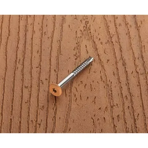 Starborn Deckfast No. 9 X 1-7/8 in. L Cedar Star Pan Head Fascia Screws 100 pk