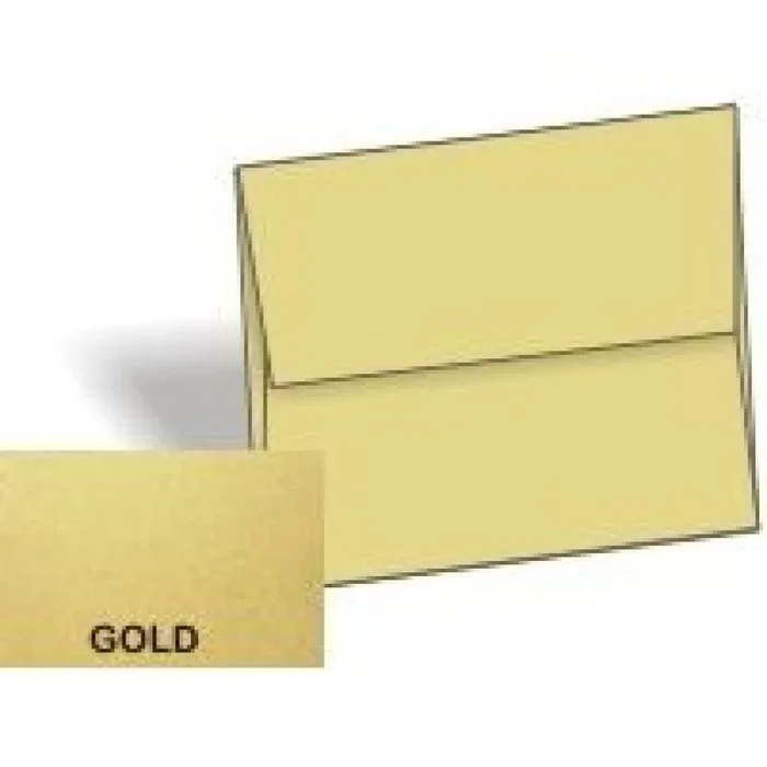 Stardream Metallic – A9 Envelopes (5.75-X-8.75) – Gold – 250 Pk