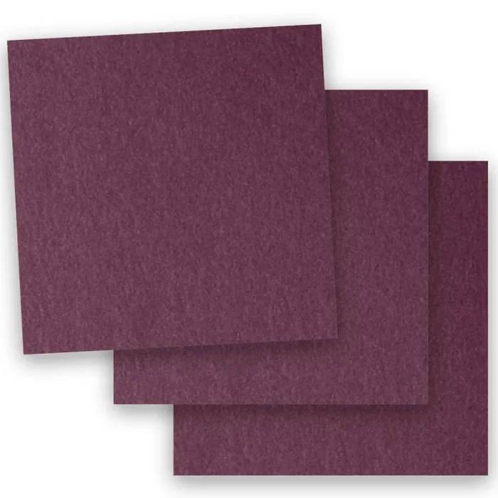 Stardream Metallic Paper – Ruby 12×12 – 50 Pk