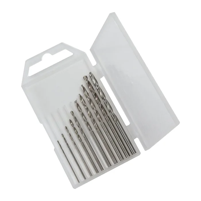 Steel Micro Drill Bits Set – .8mm – 3mm