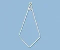 Sterling Silver Chandelier Pendant – 42mm x 21mm Diamond