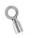 Sterling Silver Crimp With Loop – 1mm Tube