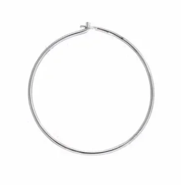 Sterling Silver Endless Beading Hoop – 20mm