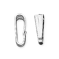 Sterling Silver Locket Bail – Small
