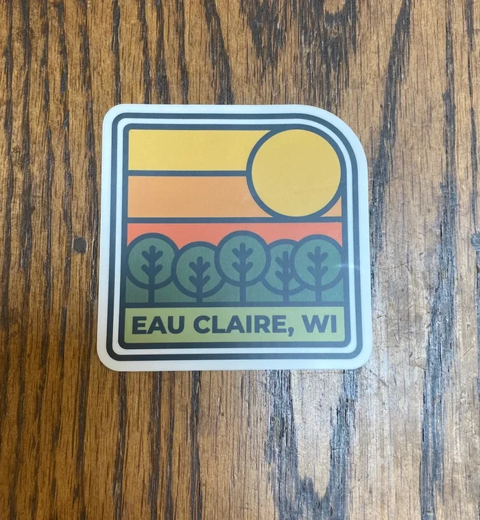 Sticker – Eau Claire Tree Sunset