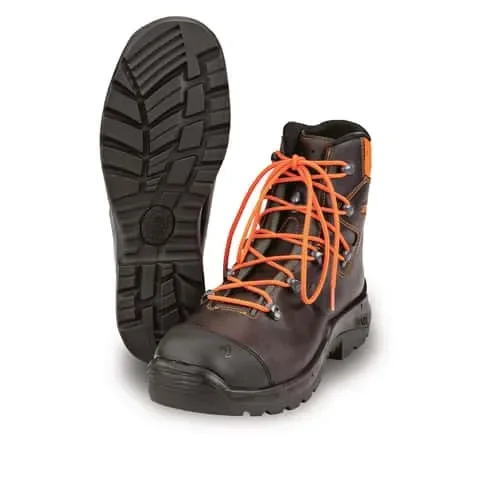 STIHL Dynamic Forestry Men’s Boots 6.5 US Black/Brown