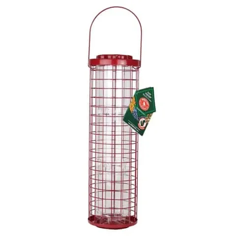 Stokes Select Songbird 3.8 Plastic Tube Bird Feeder 6 ports