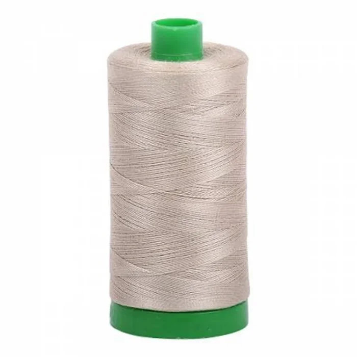 Stone Cotton Mako Thread – 40wt – 1092 yards (1000m) – MK40-2324 – Aurifil