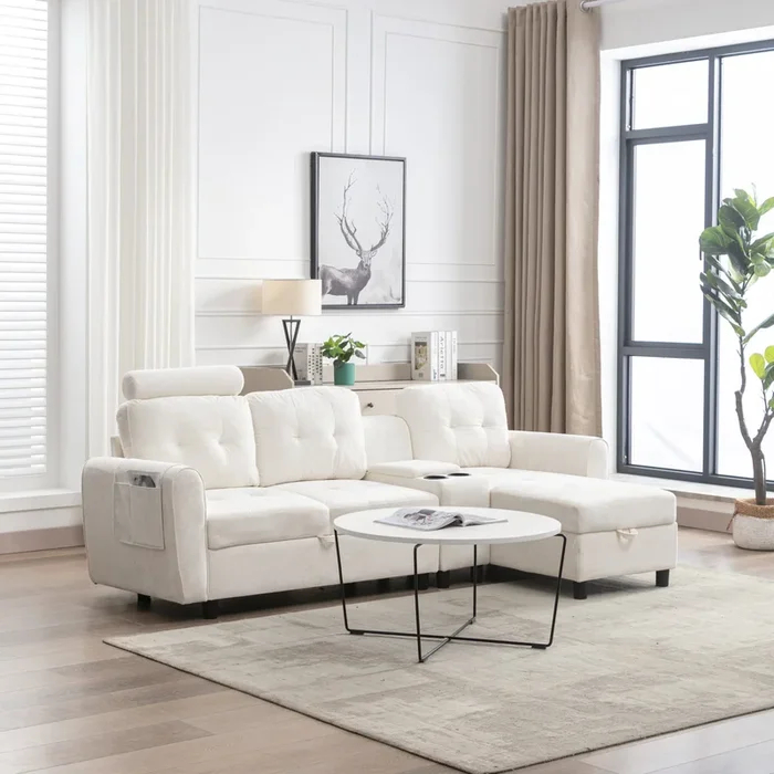 storage sofa /Living room sofa cozy sectional sofa