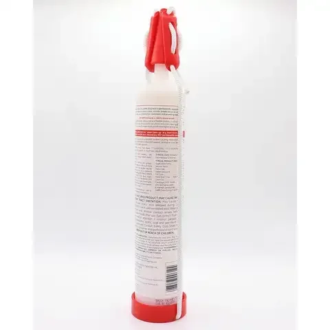 StrapCap Red Plastic Reusable Caulk Plug 2 pk