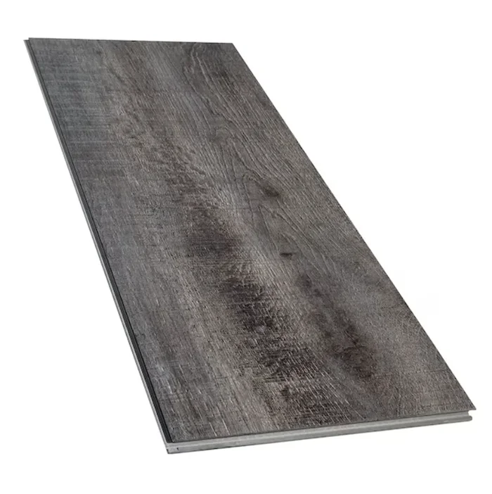 Style Selections Forged Oak 12-mil x 7-in W x 48-in L Waterproof Interlocking Luxury Vinyl Plank Flooring