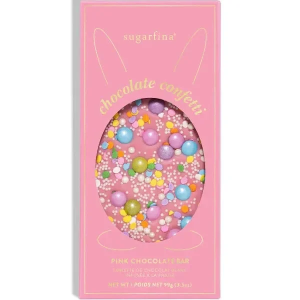 Sugarfina – Pink Chocolate Confetti Bar