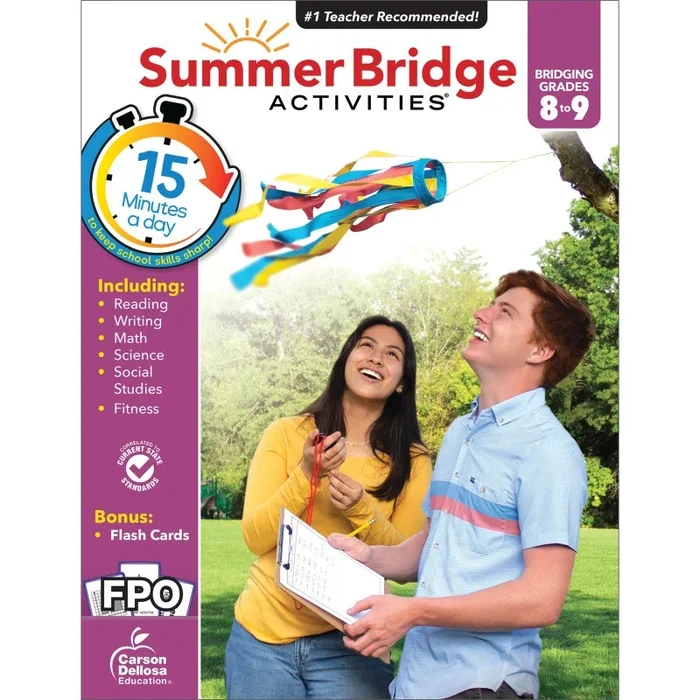 Summer Bridge Activities Grades 8-9 | Carson Dellosa Education