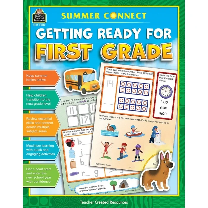 Summer Connect Getting Ready Gr 1 – Fun-Filled Summer Learning Made Easy!
