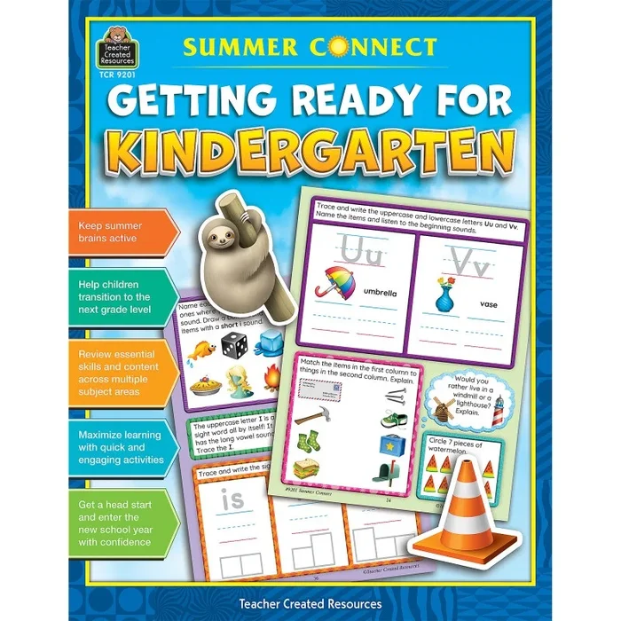 Summer Connect Getting Ready Gr K: The Ultimate Summer Learning Workbook for Kindergarteners