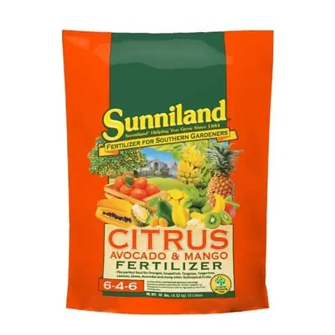 Sunniland Avocado and Mango 6-4-6 Plant Fertilizer 10 lb