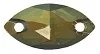 Swarovski 12 x 6mm Navette Sew On Bronze Shade