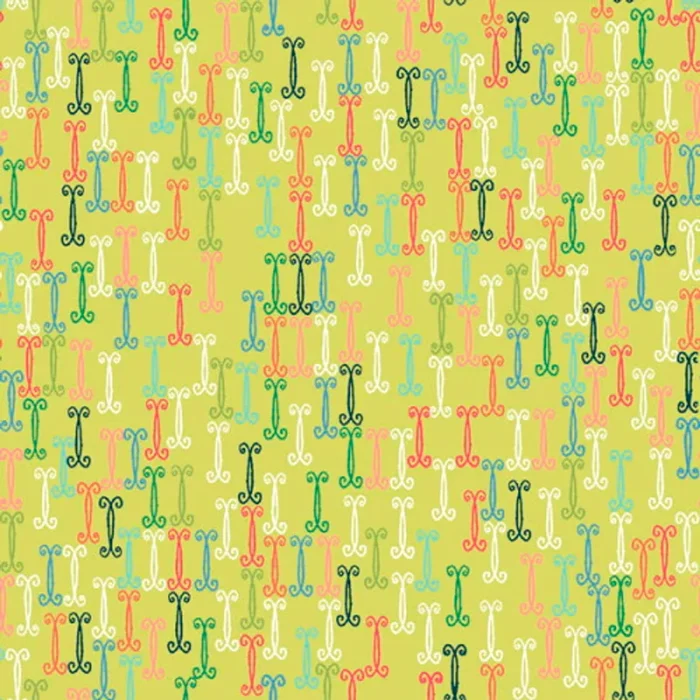 Swirlygig Flourish – Lime Fabric – RIV-SG-2254-13 – Swirlygig – Rivers Bend