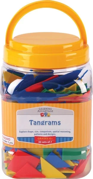 Tangrams Class Pack – 30 Sets – 210 Pieces