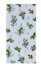 Tea Towel Christmas Holly Toss Dual Purpose Towel H7213