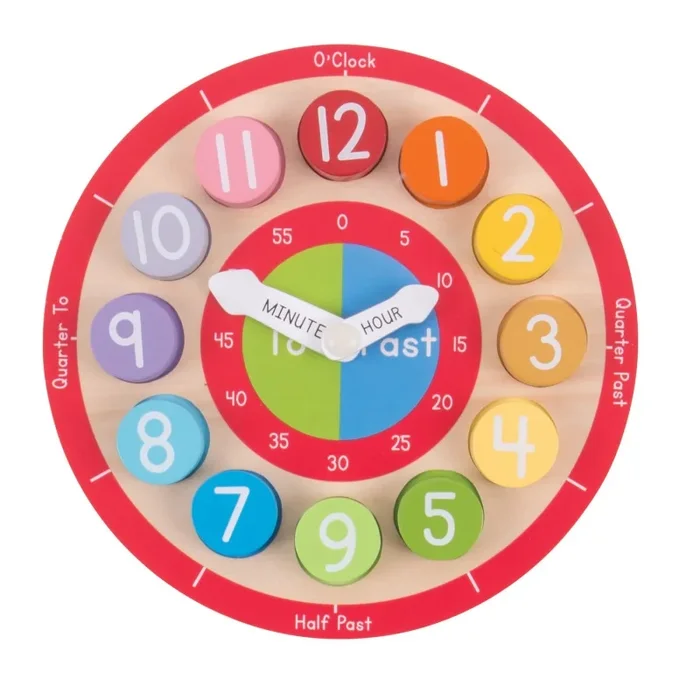 Teaching Clock – Educational Toy for Kids
