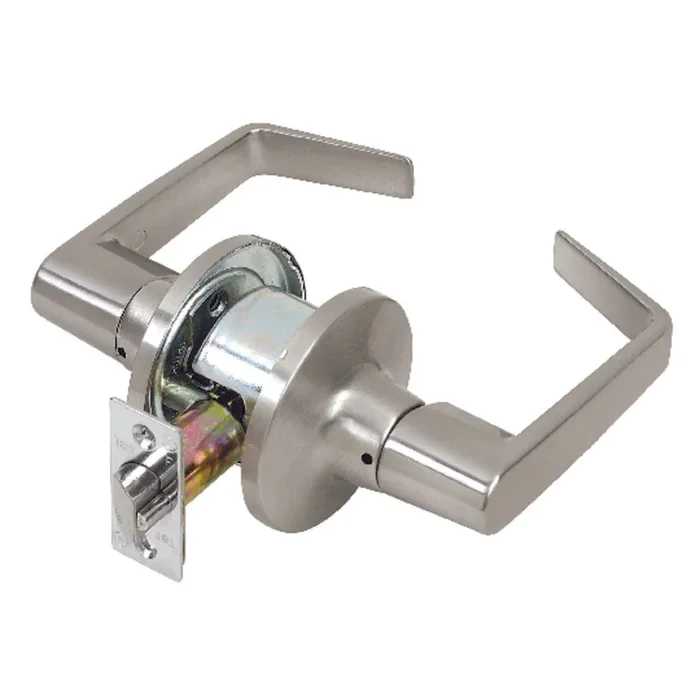 Tell Cortland Satin Chrome Passage Lockset ANSI Grade 2 2 in.