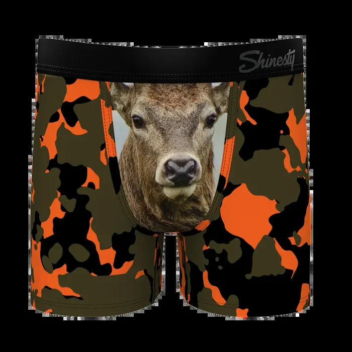 The Bambi Bunchers | Camo Deer Boy’s Boxer Briefs