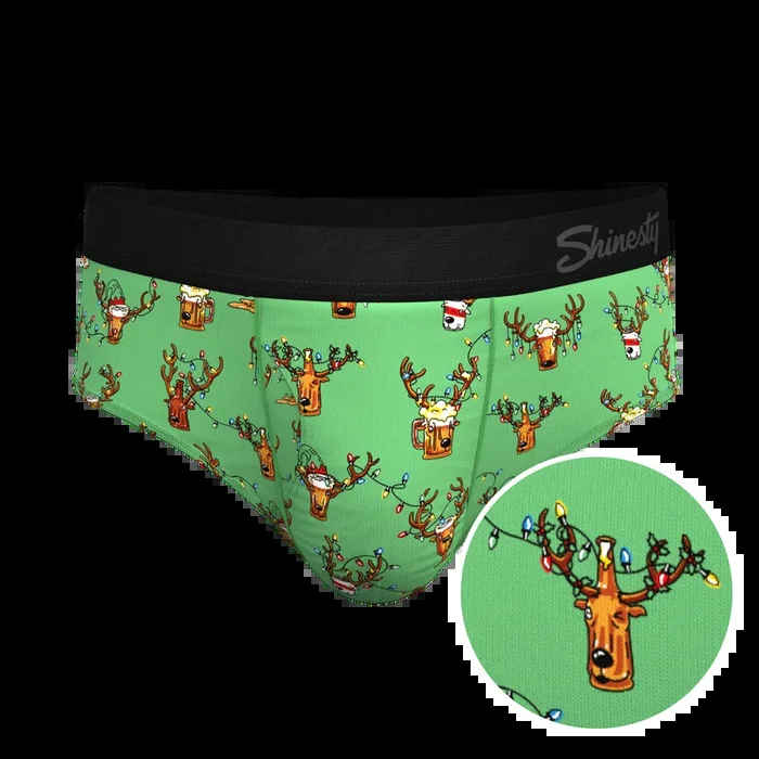 The Blitzened | Reindeer Beer Ball Hammock® Pouch Underwear Briefs