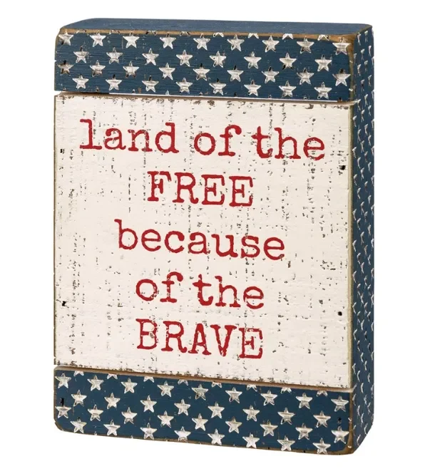 The Brave Box Sign