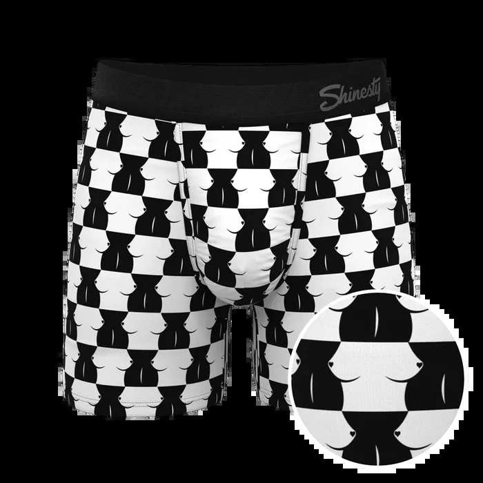 The Chest Mate | Checkered Ball Hammock® Pouch Underwear